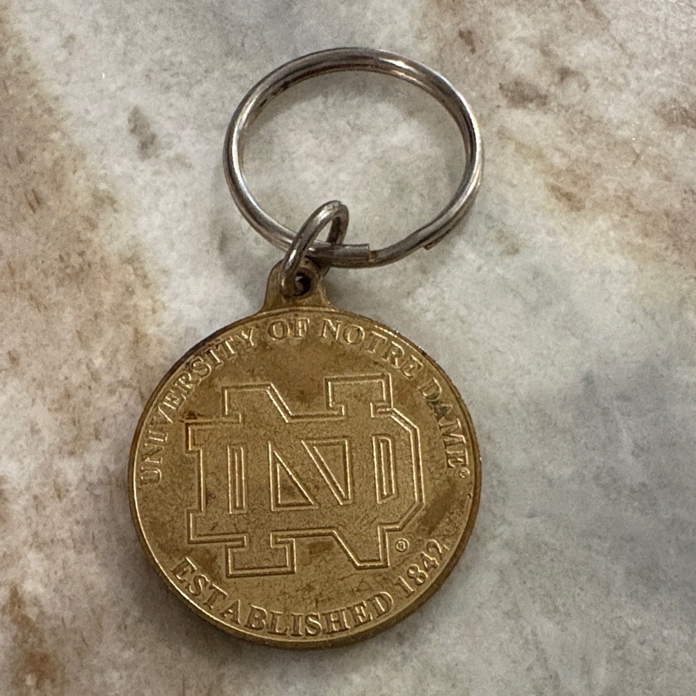 Notre Dame Fighting Irish Splitwire Key Ring